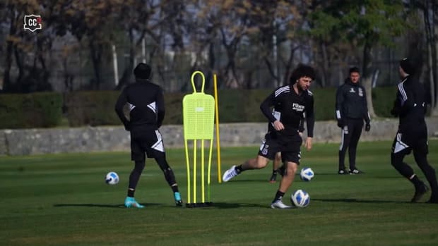 Colo-Colo get ready for game vs Huachipato